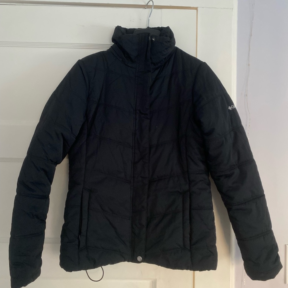 Women's Columbia Black Quilted Jacket